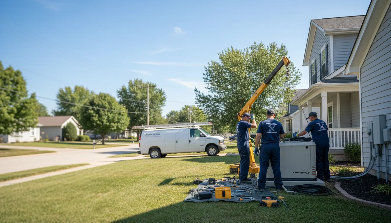 Generator Installation in Temple, ME near me